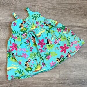 RJC Sportswear baby girls Hawaiian print dress
